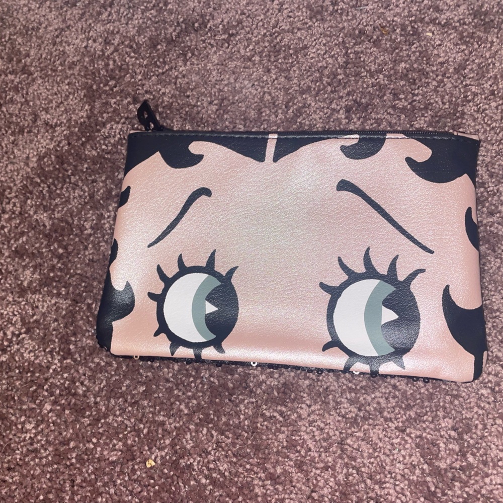 Betty boop cosmetic bag